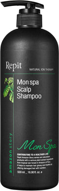 Repit Scalp Shampoo 500ml | Refreshing Scalp Care Shampoo with Chlorophyll, Lavender, Eucalyptus & Geranium | Gently Cleanses & Hydrates | RepitUSA