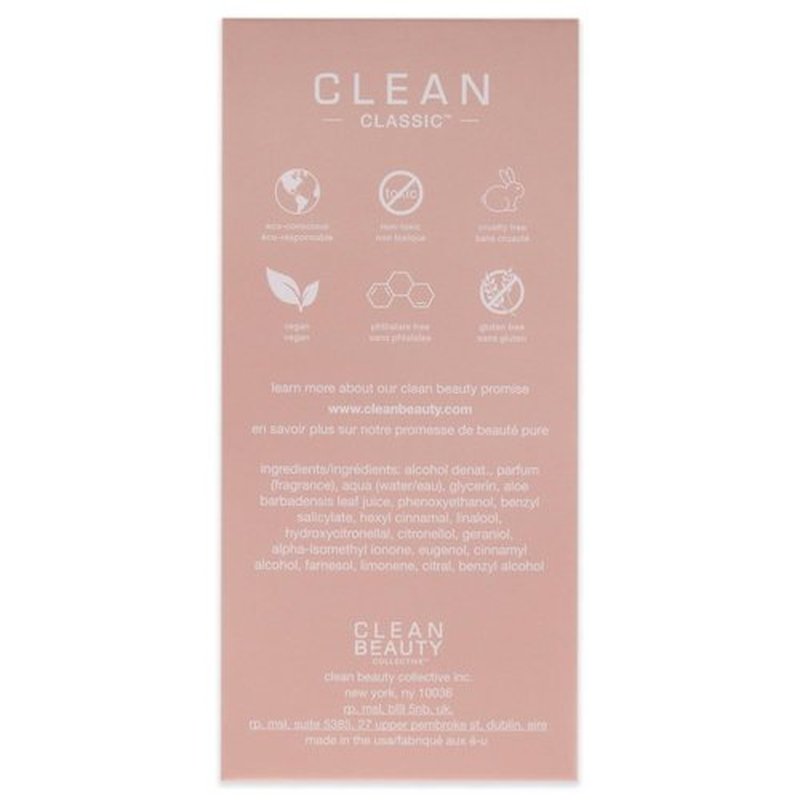 CLEAN CLASSIC Blossom Fragrance - 60mL Floral Scent for Freshness and Elegance