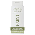 Native Body Wash - Naturally Derived Ingredients for Soft, Hydrated Skin | Sulfate, Paraben & Dye Free | Balsam & White Woods, 18 oz