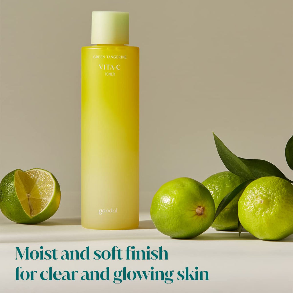 GOODAL Green Tangerine Vitamin C Dark Spot and Hyperpigmentation Toner for Sensitve Skin (10.14 fl oz.)