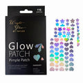 Wright Glow By Taylor Overnight Pimple Fix Patches – Natural Ingredients, Star & Heart‑Shaped Hydrocolloid Stickers, Dual Size 67‑85 mm & 66‑98 mm, 116  Patches for Clear, Confident Skin