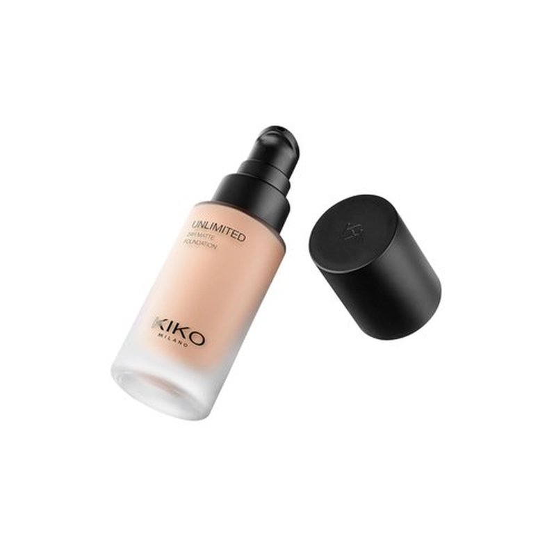KIKO Milano Unlimited 24H Matte Foundation - Long-Lasting Liquid Formula in 3.5 WR Shade