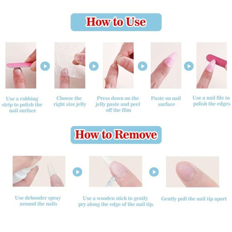 French Tip Press on Nails Handmade Short Duck 3D Flower Thick Acrylic Nails White False Nails with Floral Rhinestones Designs Elegant Glossy Fake Nail Sturdy Wedding Art Press on Nail 10Pcs(S)