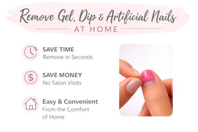 Nail Armor - Ultra Thin Peel-Off Nail Barrier Wraps | Protect Natural Nails | 104 Wraps for Gel, Dip & Acrylics