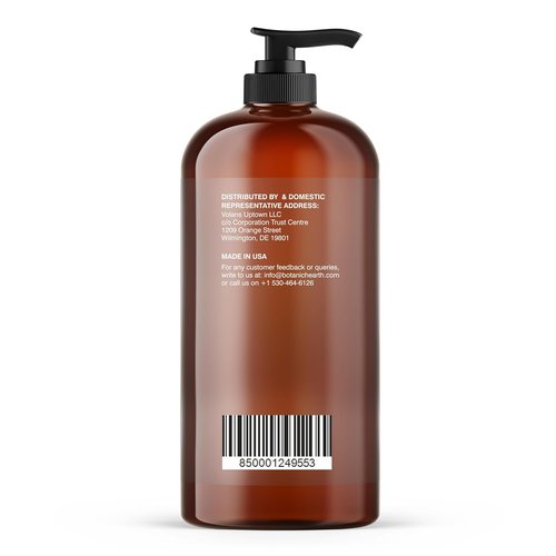 Botanic Hearth Argan Shampoo - Hydrating & Volumizing Formula for All Hair Types | 16 fl oz