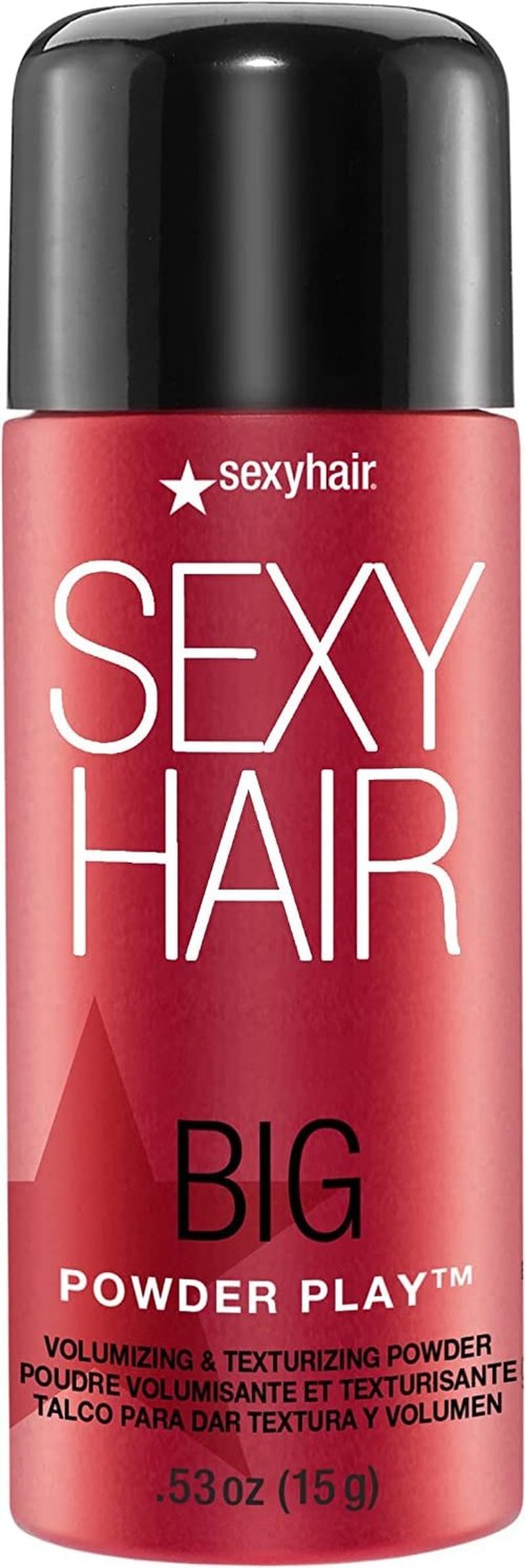 SexyHair Big Powder Play Volumizing Powder - Colorless, Fragrance-Free, 0.53 Oz for Instant Lift