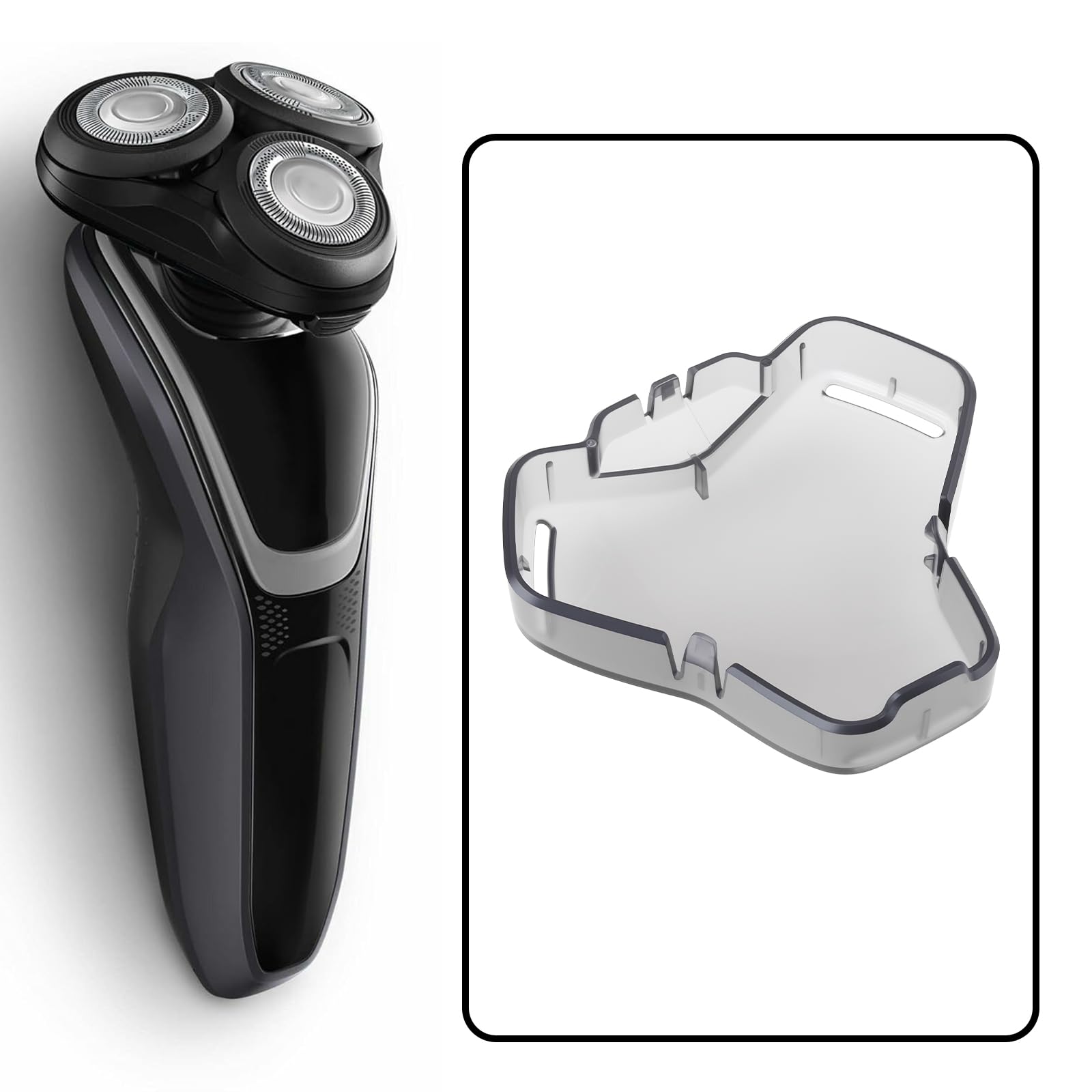 AS Axis Spindleon 2PCS Shaver Protective Cap SH71 Compatible with Philips S5000 Series S5666 S5536 S5535 S5532 S5531 SU5579 5599 5588 Model