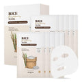 SKINFOOD Rice Daily Sheet Mask, Hydrating and Nourishing Face Mask with Rich Rice Essence, Vegan Korean Skincare for Smooth, Clear, Radiant Skin (10 EA)