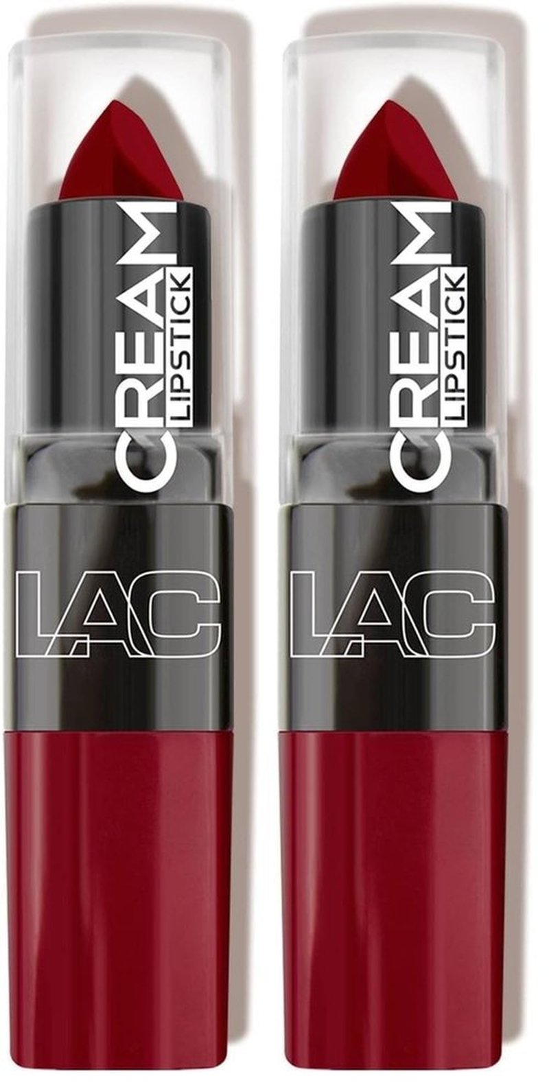 L.A. COLORS Cream Lipstick, Exquisite, 0.04 Ounce (Pack of 2)