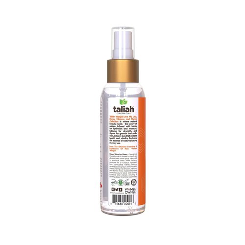 Taliah Waajid Love My Locs Honey Shine Loc Sheen | Daily Moisturizing, Alcohol-Free Refreshing Shine Spray, Hair Scalp Moisturizer 4 fl oz