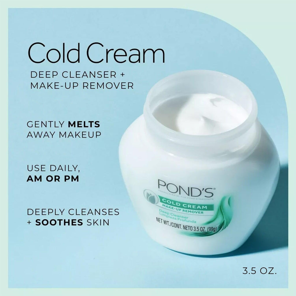 Pond's Cold Cream Cleanser 3.5 oz (Pack of 2)