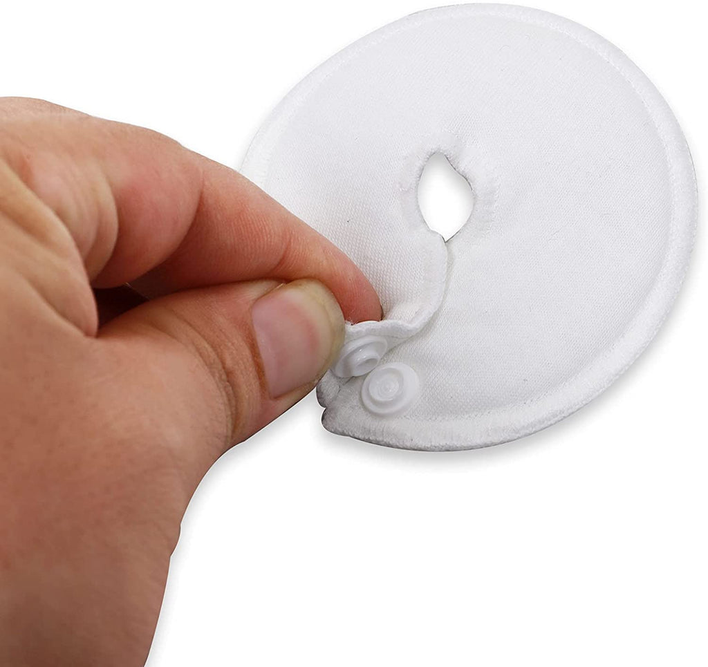Feeding Tube Pads G Tube Covers Gtube Pads Button Pads Holder,Peritoneal Abdominal Dialysis Peg Tube Supplies Feeding Tube Supplies for Nursing Care, 12 Pack (Round)
