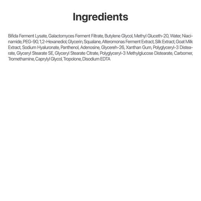 numbuzin No.3 Skin Softening Serum, Fermented Serum for Skin Texture & Pores, Bifida & Galactomyces, Niacinamide, Adenosine, Panthenol, Fragrance-Free, 1.69 fl oz (50ml)