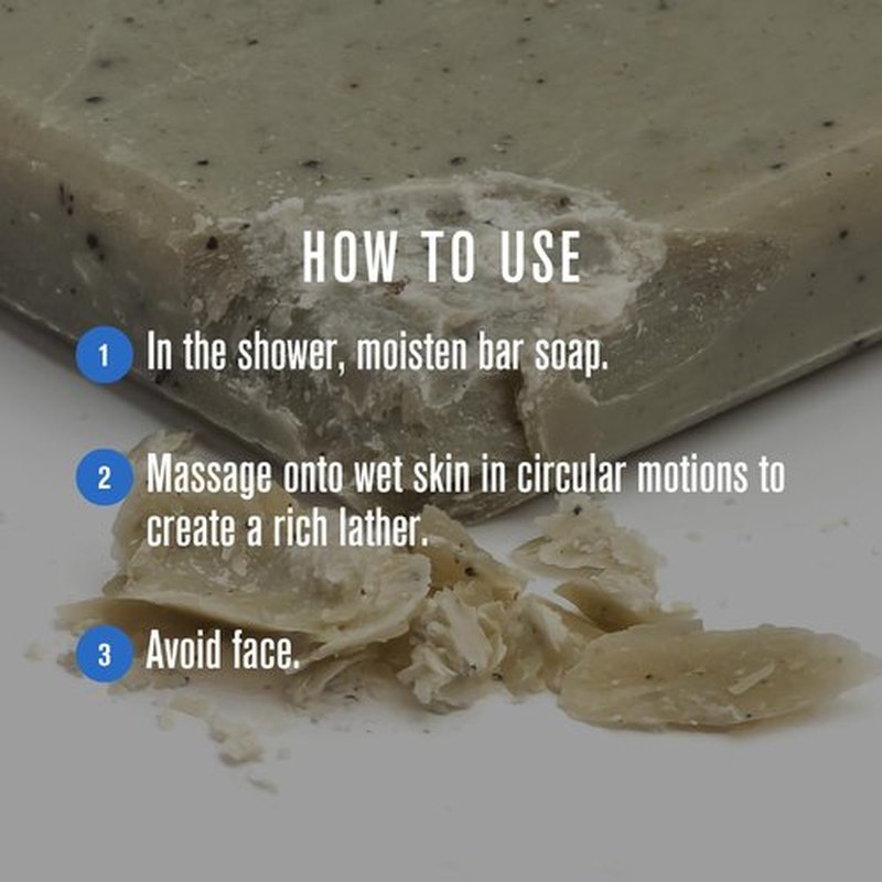 Baxter of California Exfoliating Body Bar Soap - Deep Cleansing & Moisturizing with Cedarwood & Oak Moss | 7 Ounce