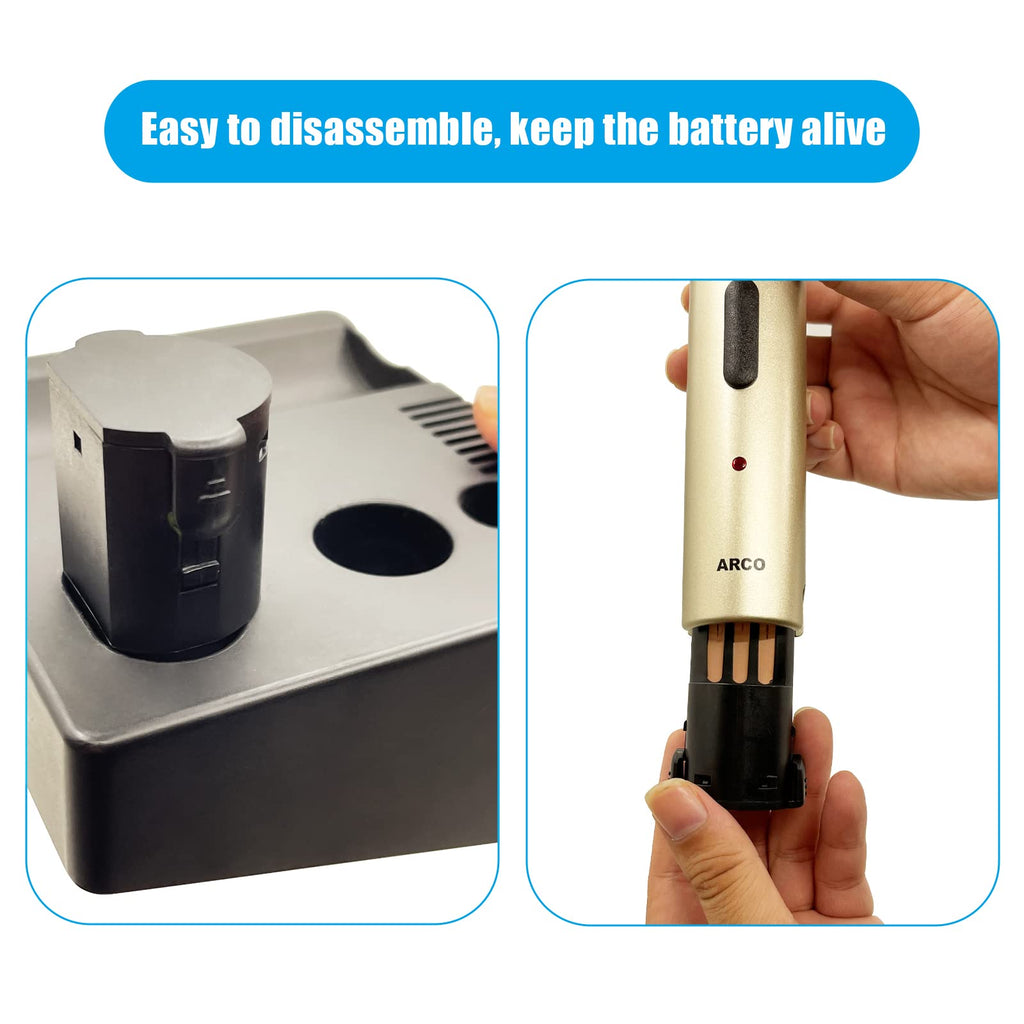 Replacement Battery for Wahl Arco & Arco SE Pet Dog Clipper, 2 Count