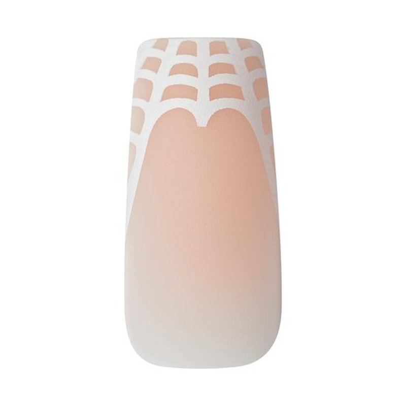 KISS Special Design Halloween Fake Nails, Glow-In-The-Dark, Style ‘Party Till I Die’, with Pink Gel Nail Glue, Mini Nail File, Manicure Stick, & 28 False Nails