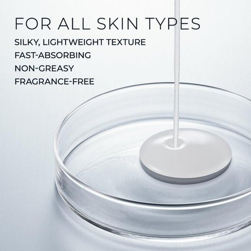 RoC Hydration+ Hyaluronic Acid Serum for Face, Hydrating, Plumping, Fragrance Free, Lightweight Formula with Collagen Proteins (1 Ounce) with Retinol Eye Cream Packette