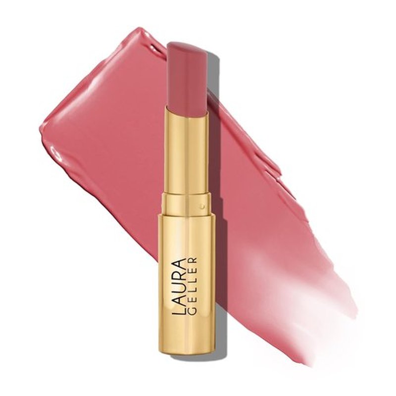 Laura Geller New York Tinted Lip Balm - Hydrating Jelly Balm in In The Buff - Vitamin E, Semi-Shine Finish