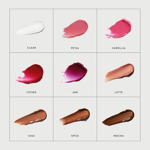 Naturium Phyto-Glow Lip Balm - Hydrating Glossy Finish Lip Care, 0.34 oz Camellia