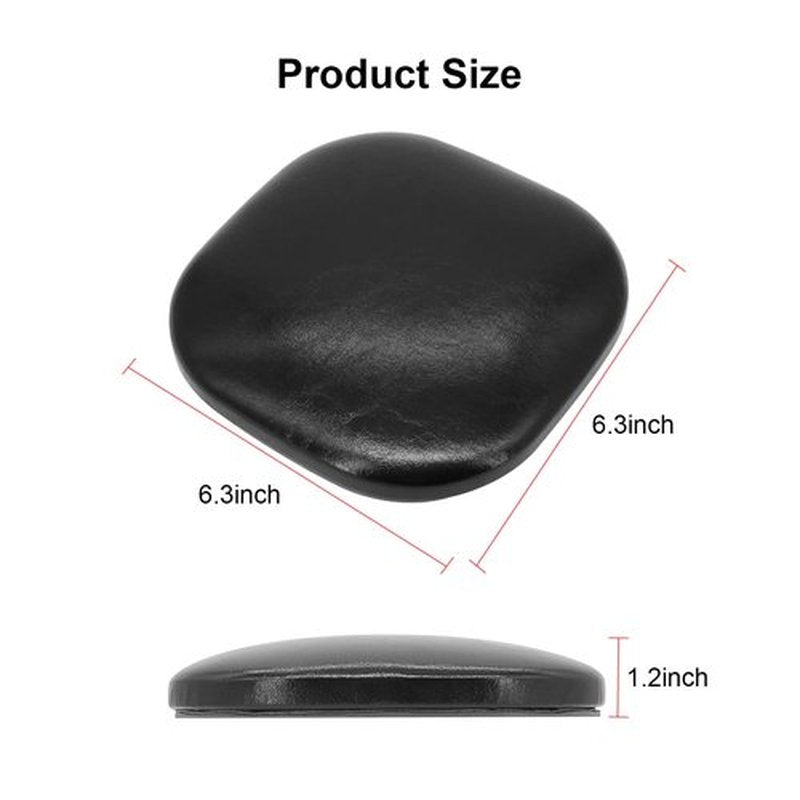 Elbow Rest Pad for Nails,Nail Arm Rest Cushion Elbow Support,Soft Nail Hand Rest Stand with Non-Slip Pad,Manicure Table Pad for Nail Technician Office Home (Black)