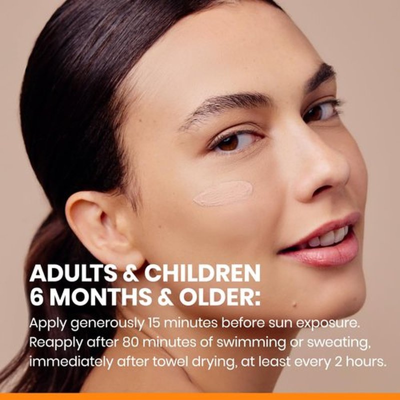 Avène Mineral Sunscreen SPF 50 - Fast Absorbing Face Lotion with Zinc Oxide & Bisabolol | 1.3 oz, 80-Minute Water Resistance