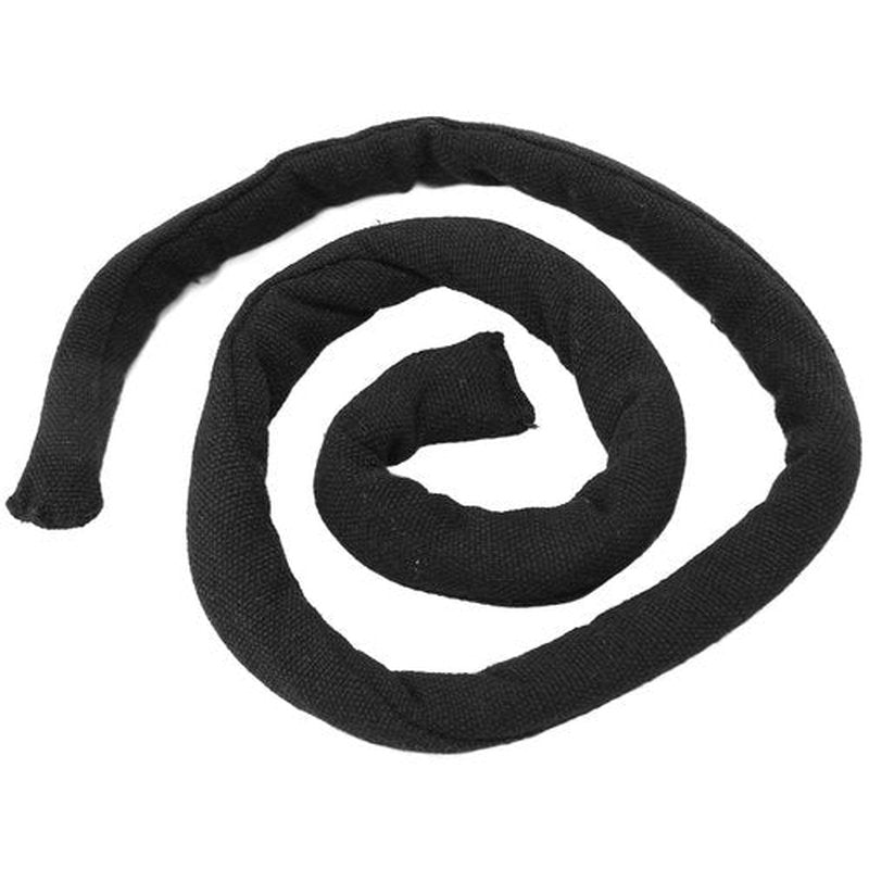 Sonew Spiral Lock Hair Ties for Thick Curly Hair - Bendable Long Dreadlock Ponytail Holders in Sleek Black
