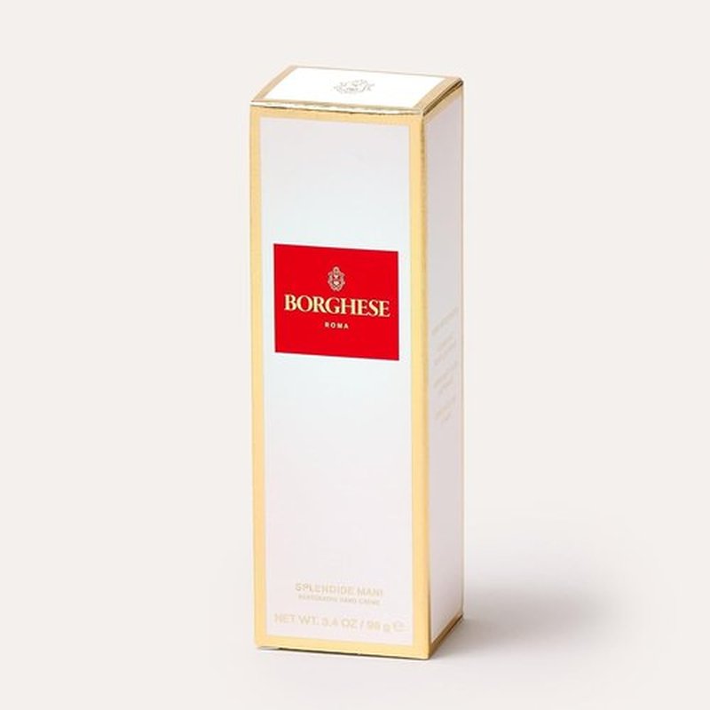 Borghese Splendide Mani Restorative Hand Creme - Hydrating Hand & Cuticle Cream with Vitamin E for Dry Skin