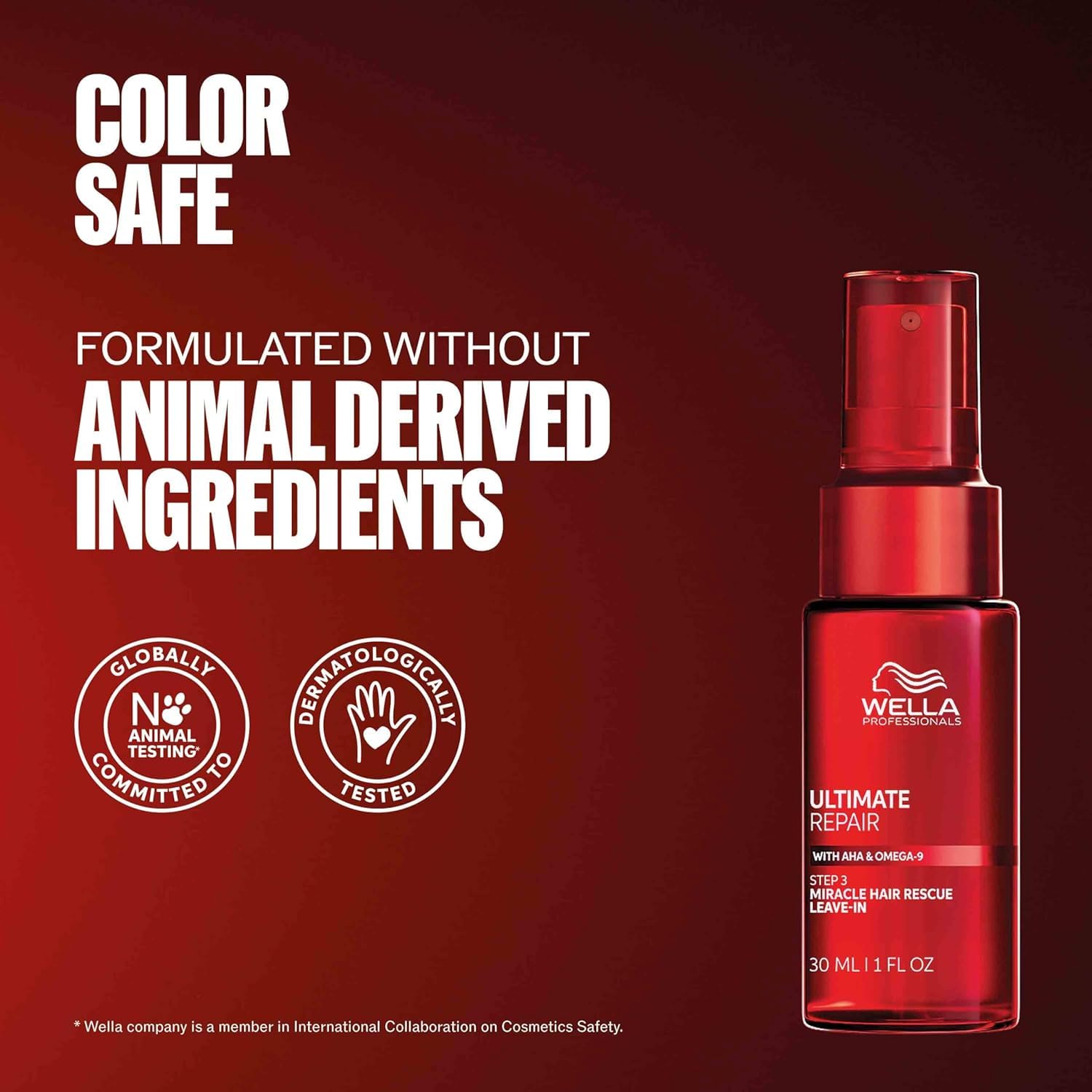 Wella Professionals Ultimate Repair Shampoo & Conditioner Bundle | Miracle Leave-In Treatment for Instant Repair & Moisture | AHA & Omega-9 Enriched