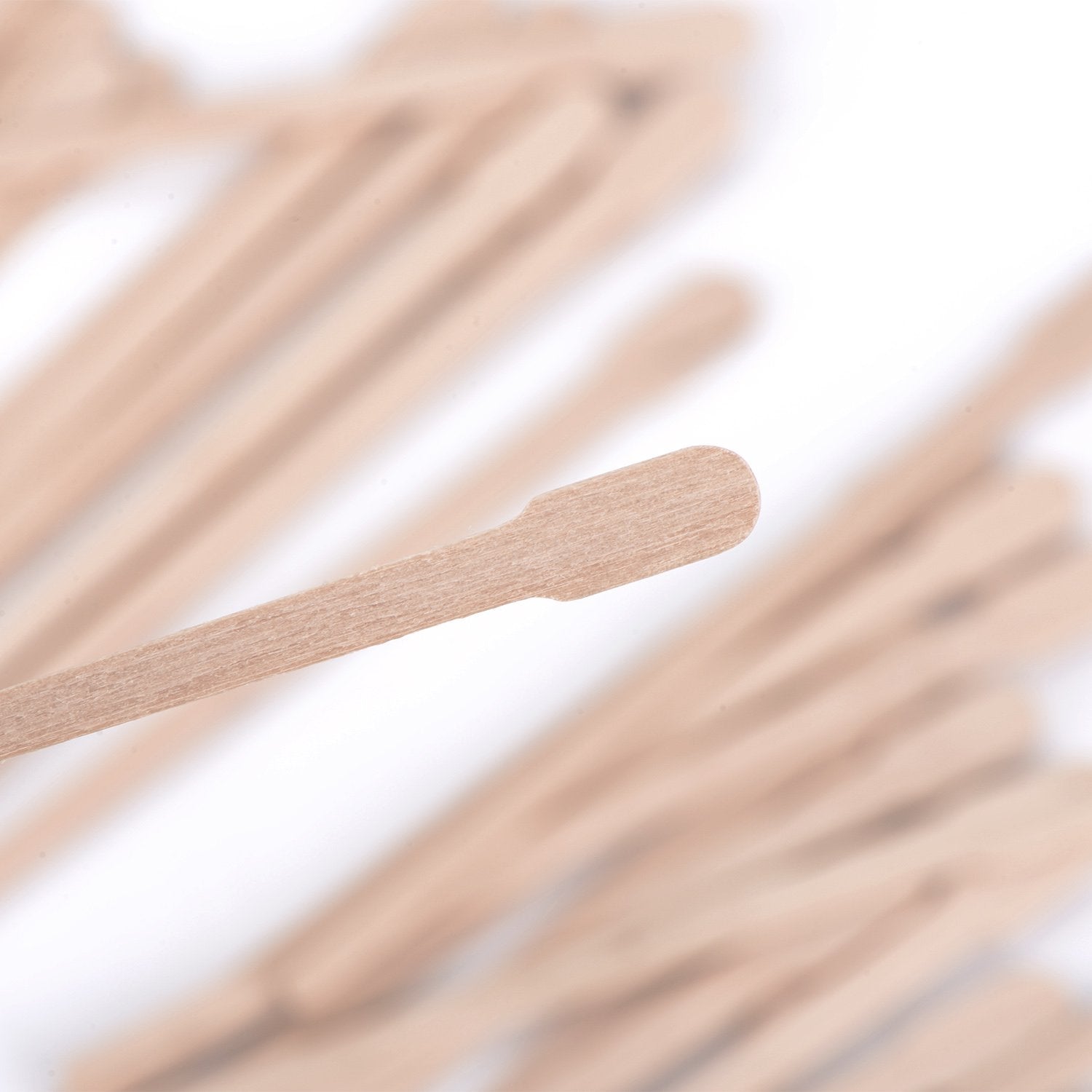 Whaline Wax Spatulas 400 Packs Small Wooden Waxing Applicator Sticks Wood Wax Spatulas Applicator Sticks for Face Eyebrows Hair Removal