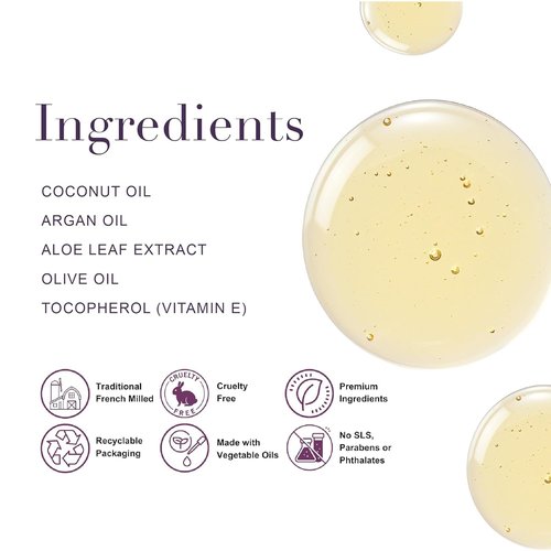 A LA MAISON French Liquid Hand Soap RefilL - Natural Hand Wash Made with Essential Oils - Biodegradable, Plant-Based, Vegan, Cruelty-Free (33.8 Fl Oz Pouch (2 Pack), Lavender Aloe)