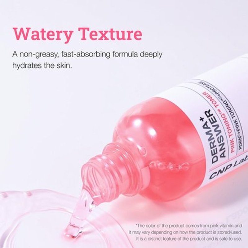 CNP Pink Toning™ Toner, PDRN + Tranexamic Acid Toner for Face, Salmon DNA, Niacinamide, for Glass Skin, Korean Skincare, 6.7 fl. oz.