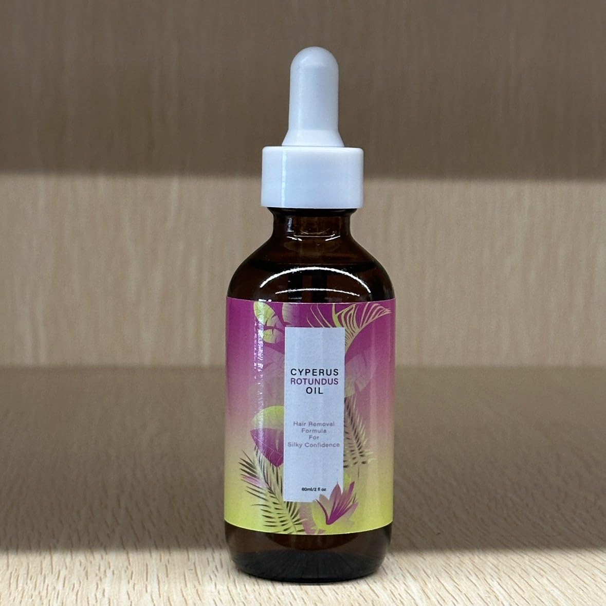 VG VOGCREST Cyperus Rotundus Oil: After Shave Oil for Face & Body - Natural Hair Growth Inhibitor Helps Slow Regrowth - Safe for Sensitive Skin & PCOS (Brown, 1.6 FL OZ)