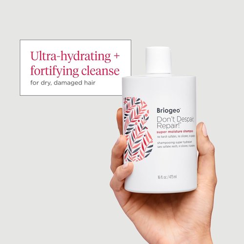 Briogeo Don’t Despair, Repair! Damage-Repair Trio - Moisture Shampoo, Conditioner & Mask | Vegan, Sulfate-Free | 3 x 8 fl oz