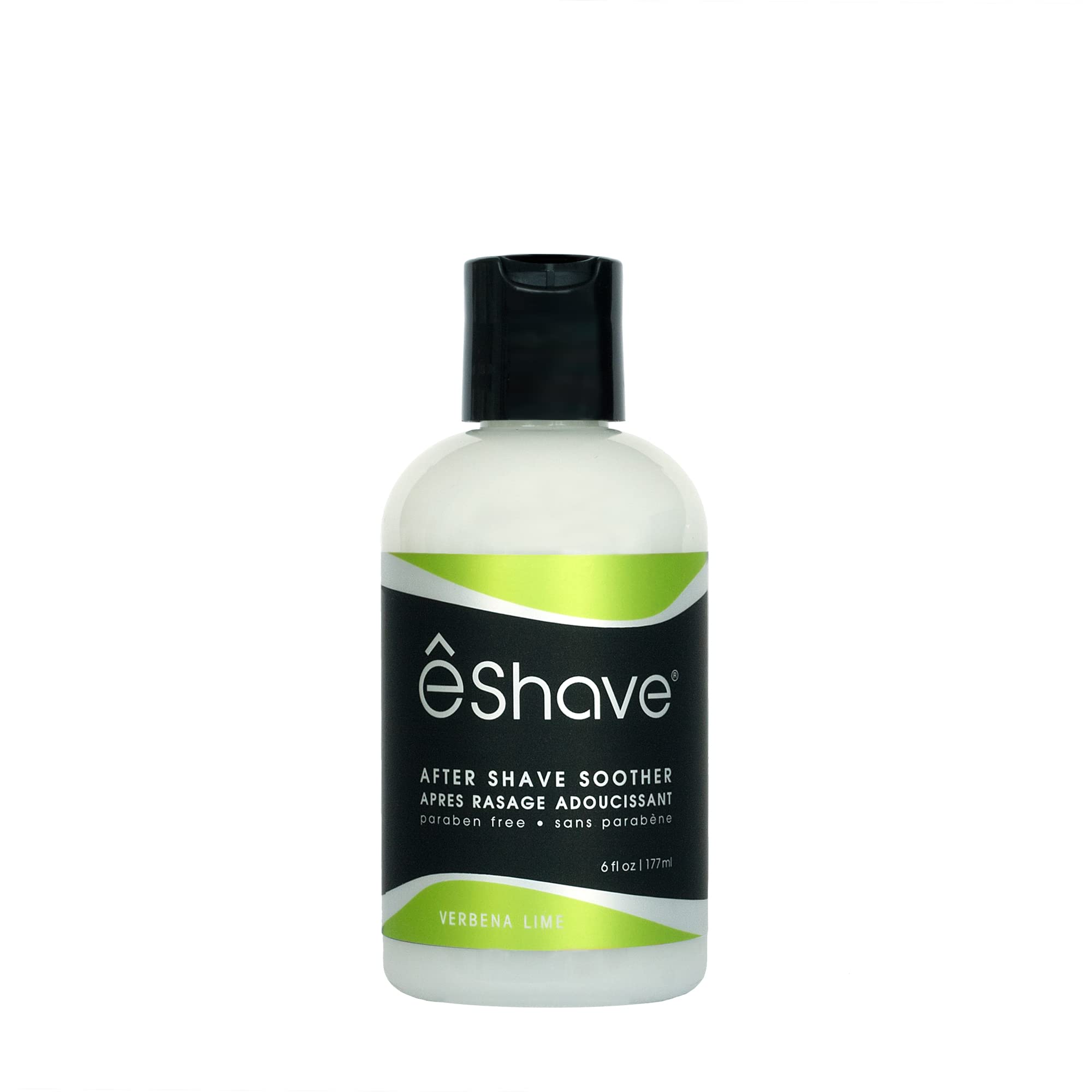 eShave Luxury After Shave Balm for Men-After Shave Lotion Soothes Razor Burn- Deep Moisturizes Skin- All-Natural Vegan After Shave Cream Energizing Verbena Lime 6 oz