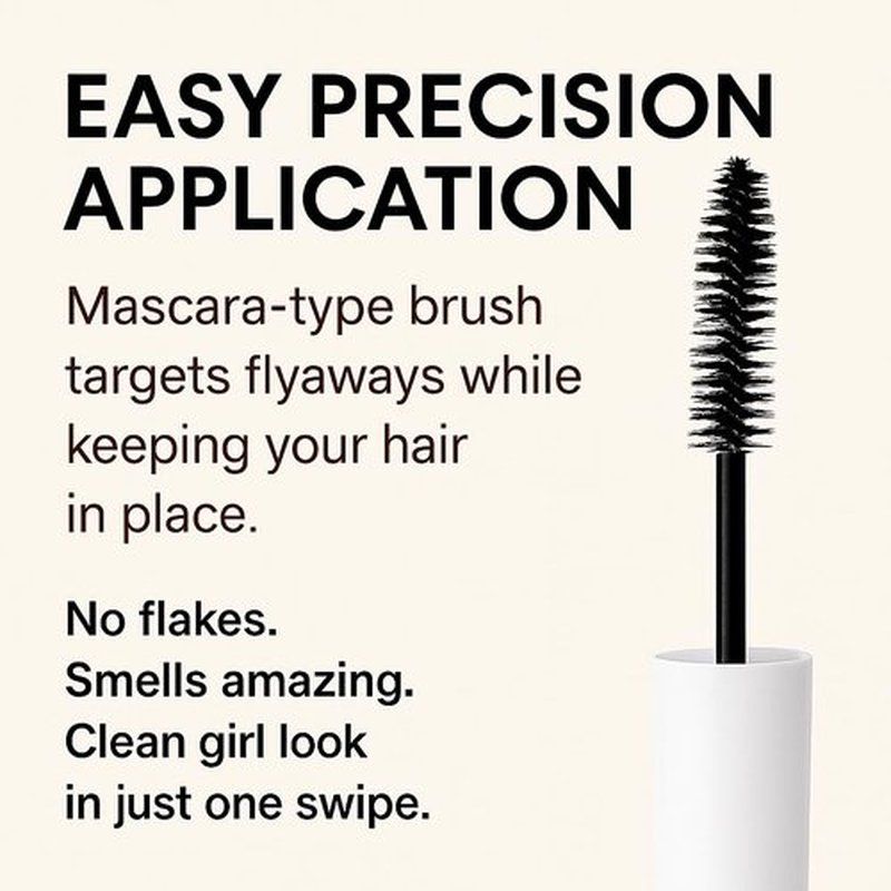 Plus eau Point Repair Super Hard Hair Finishing Stick - Extra Strong Baby Hair & Edge Control, Hair Mascara for Slick Back & Bangs, Made in Japan, Jasmine & Lily Scent