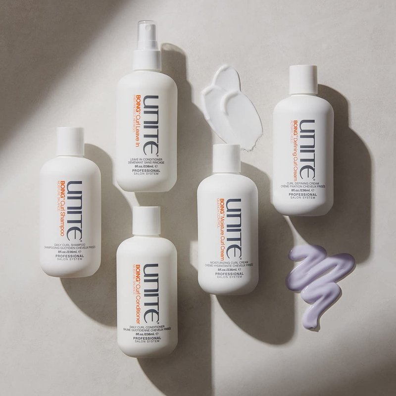UNITE Hair - BOING Defining Curl Cream - Curl Activating Cream for Definition & Frizz Control - 8 Fl Oz