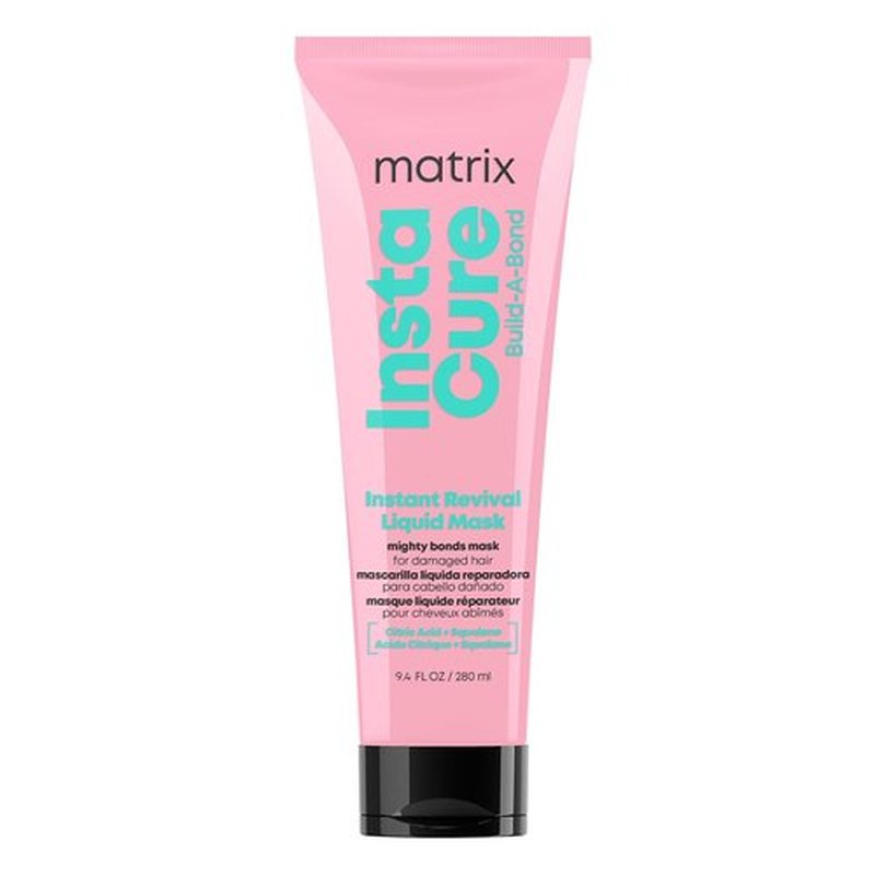 Matrix Instacure Build-A-Bond Liquid Mask - Instant Hair Repair for Very Damaged Hair, Vegan & Sulfate-Free
