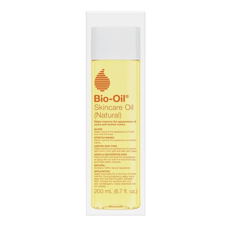 Bio-Oil Natural Skincare Oil - Serum for Scars & Stretch Marks | 6.7 Oz Moisturizer for All Skin Types