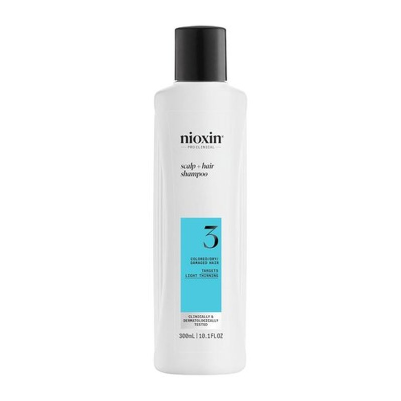 Nioxin System 3 Scalp & Hair Thickening Shampoo - Nourish Colored, Dry, & Damaged Hair | Strengthen with Niacinamide & Biotin
