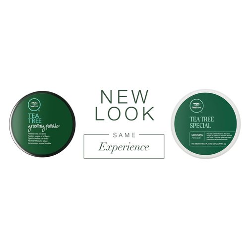 Regine Switzerland Tea Tree Grooming Pomade - Flexible Hold & Shine for All Hair Types, 3 oz