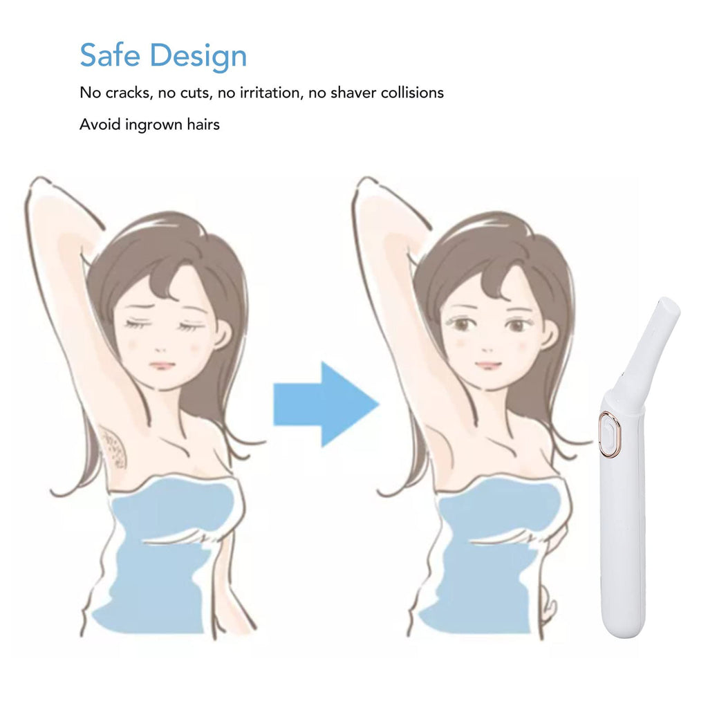 Yinhing Electric Bikini Shaver with LED Light, Electric Epilator, Electric Shaver for Women, Body Hair Trimmer, Body Depilator, Eyebrow Trimmer, Hair Removal Tool, Bikini Line Shaver