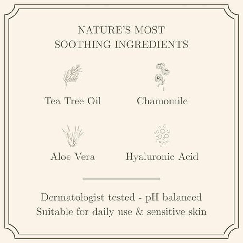 DERMORE Eyelid Cleansing Wipes with Tea Tree, Chamomile & Aloe; Daily Relief & Gentle Hygiene for Dry, Itchy Skin; Preservative-Free, Individually Wrapped for Convenient, Refreshing Skin Care - 50 Pcs