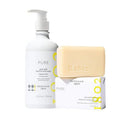 Beekman 1802 Goat Milk Bar Soap & Hand + Body Wash - Fragrance-Free Skincare Gift Set