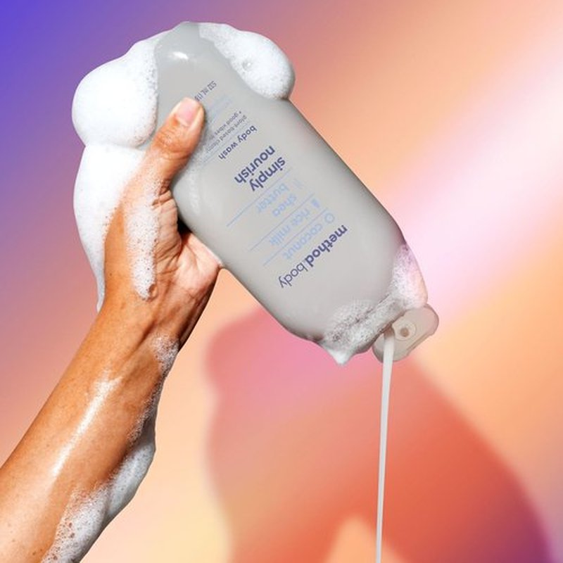 Method Body Wash (18oz) and Lotion (14oz) Gift Set, Simply Nourish