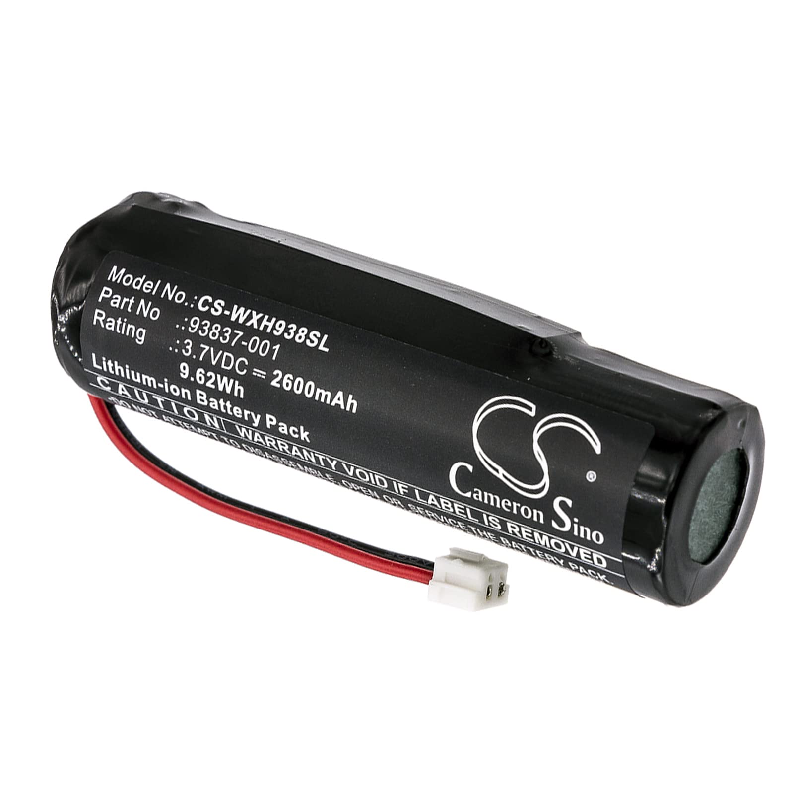 3.7V 2600mAh Replacement Battery for Wahl Magic Clip Machine Senior, Senior Cordless, Sterling 4, Designer, Super Taper Cordless, Beretto Black Stealth, Legend, Part No. 93837-001 93837-200