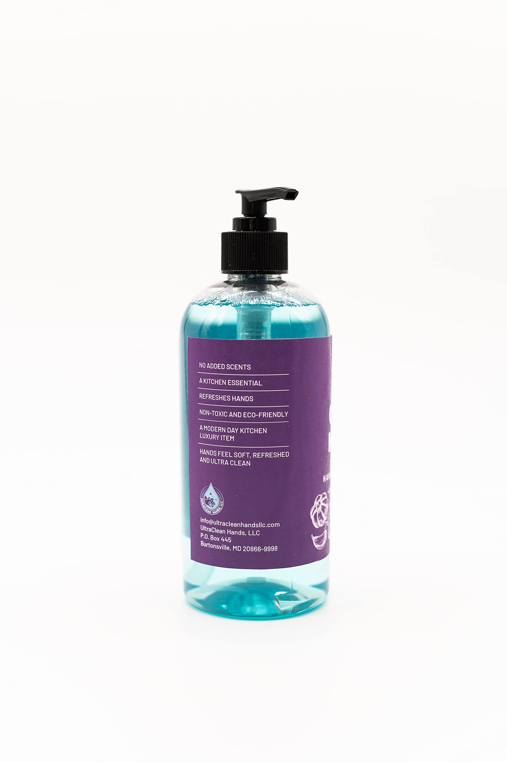 ONION HANDS Odor-Eliminating Hand Wash – Instantly Removes Onion, Garlic, Fish & Strong Scents – Unscented, Organic Soap upgrade, 16 fl oz – Made in USA