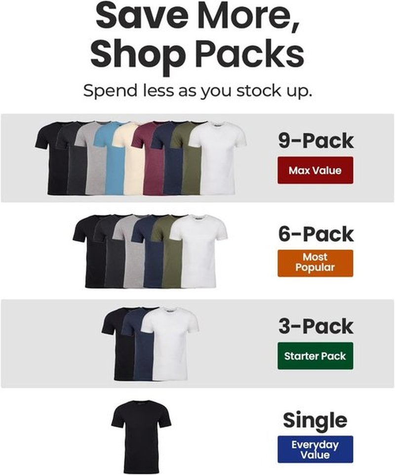 INTO THE AM Men's T-Shirts - Soft Cotton Blend Crew Neck Tee | Athletic Fit Casual Sizes S-4XL