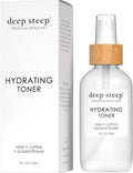 Deep Steep Hydrating Toner - Cooling Facial Mist with Witch Hazel & Rose Water | 4 oz Vegan Skincare