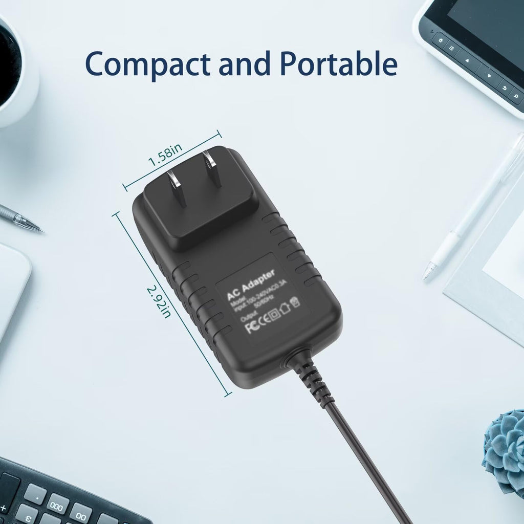 MDCGPower AC Adapter Charger Compatible with Wahl Trimmer 9865 9865-2801 9888-600 9891-100 Power Cord