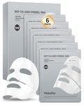 Skiennix Bio-Collagen Face Mask - Hydrating Overnight Treatment for Fine Lines & Firming | 6 Pack
